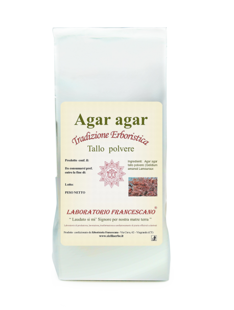 Agar Agar tallo polvere - 50 gr