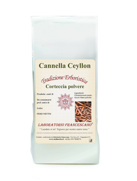 Cannella Ceylon corteccia in polvere - 50 gr