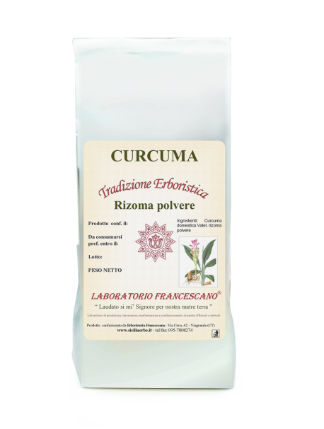 Curcuma rizoma polvere - 50 gr